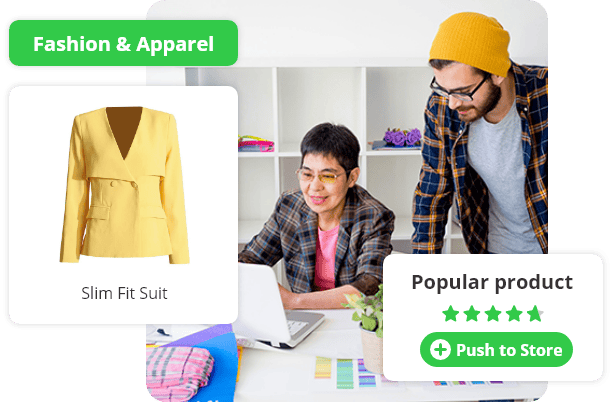 The owners of Economy Candy pose in their store wearing Economy Candy tshirts.